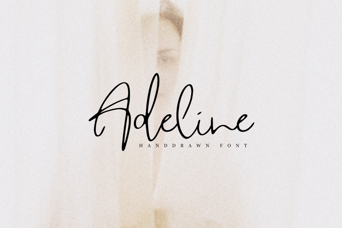 Adeline | Sale 90% Off, a Script Font by Katie Holland (Photo 1 of 7)