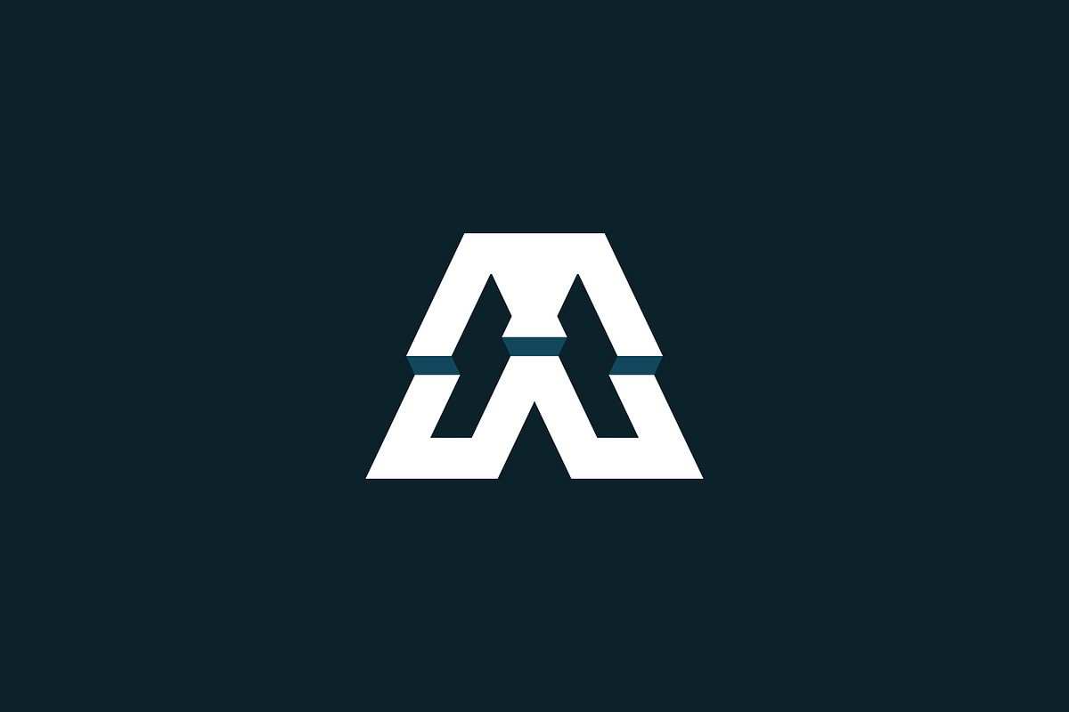 Letter A staris, a Branding & Logo Template by gagego (Photo 3 of 3)