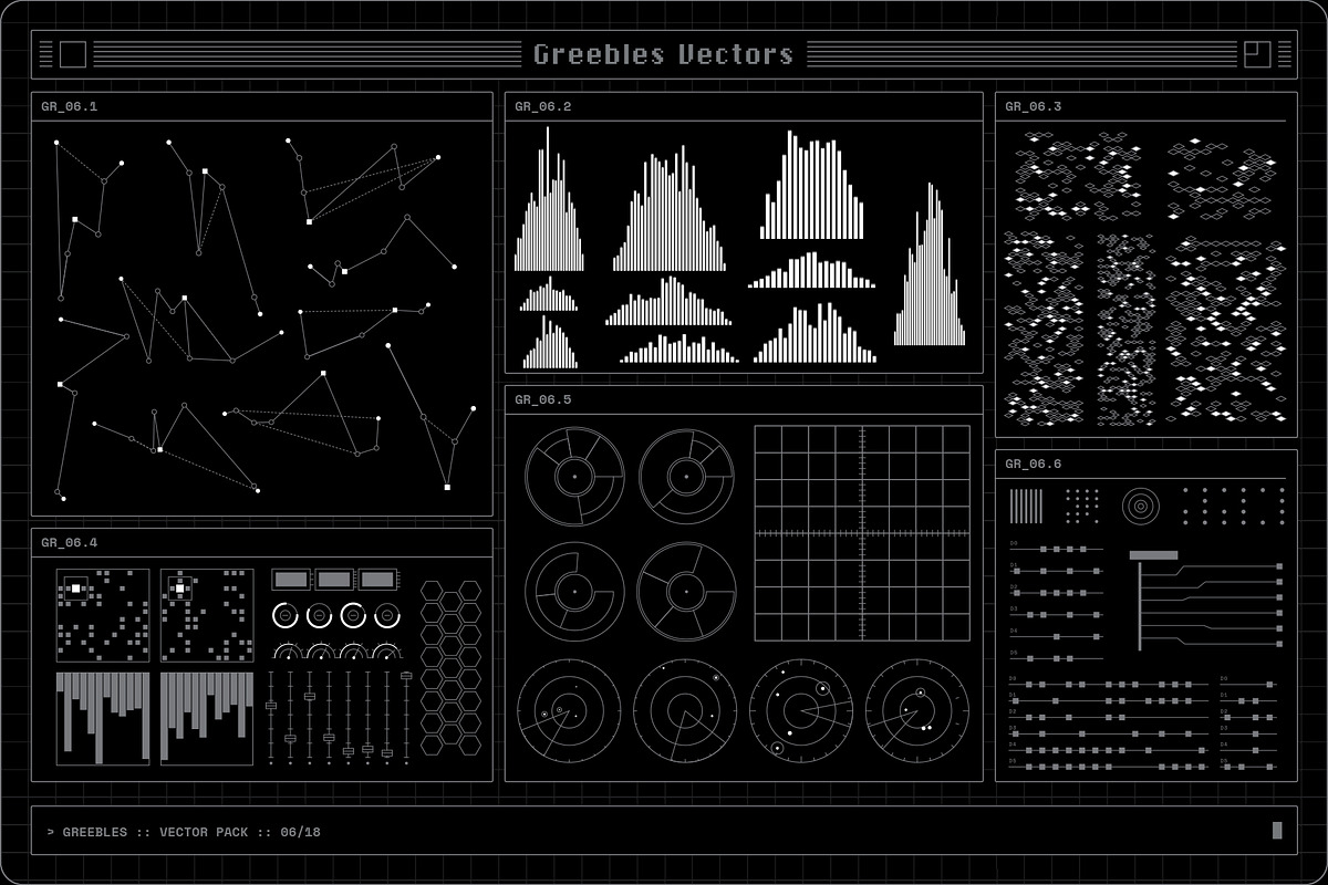 Greebles Vector Pack, an Object Graphic by MiksKS (Photo 12 of 24)