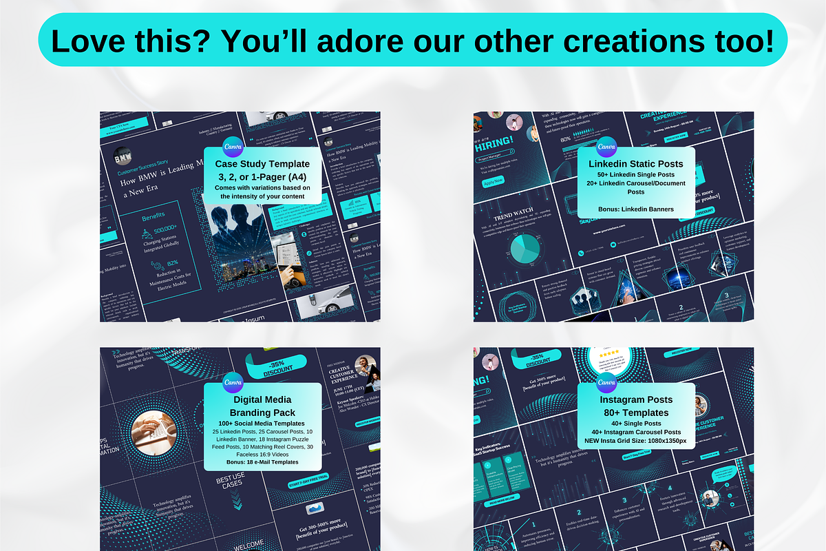 Infographic Instagram Canva Template, a Social Media Template by GrowthHackingStudio (Photo 8 of 9)