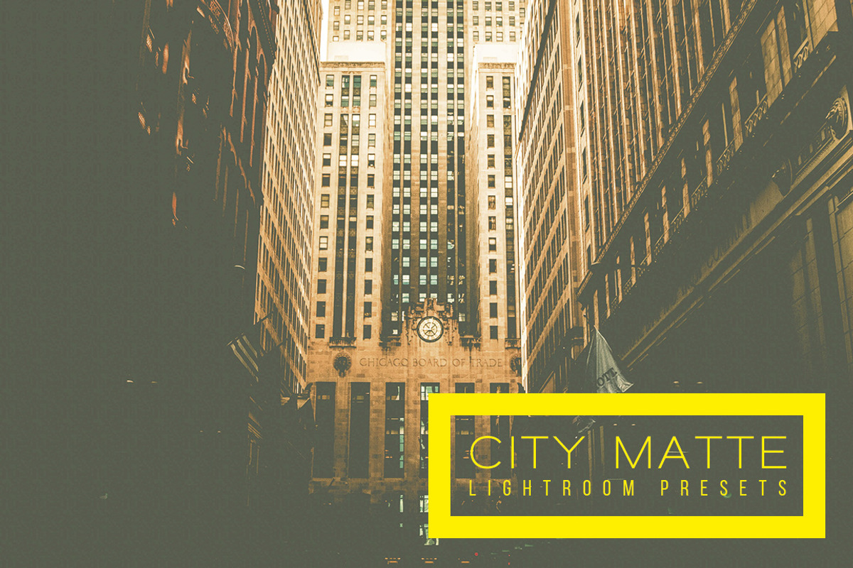 City Matte Lightroom Presets, an Action Add-On by N A N D U Z D E S I G N (Photo 1 of 11)