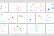 Roadmap Infographic Google Slides, a Presentation Template by Premast (Thumbnail 3 of 4)