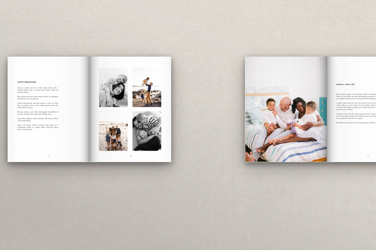 Family Session Welcome Guide, a Magazine Template by Cagdas Yoldas (Photo 5 of 9)