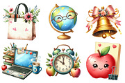 Teacher Life Clipart, an Illustration by SinaCreation (Thumbnail 3 of 5)
