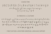 Parallaxes Script, a Handwritten Font by Beck McCormick (Thumbnail 10 of 10)