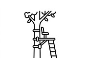 45 Christmas Tree Decorating Icons, an Outline Icon by adenpinkstore (Thumbnail 13 of 22)