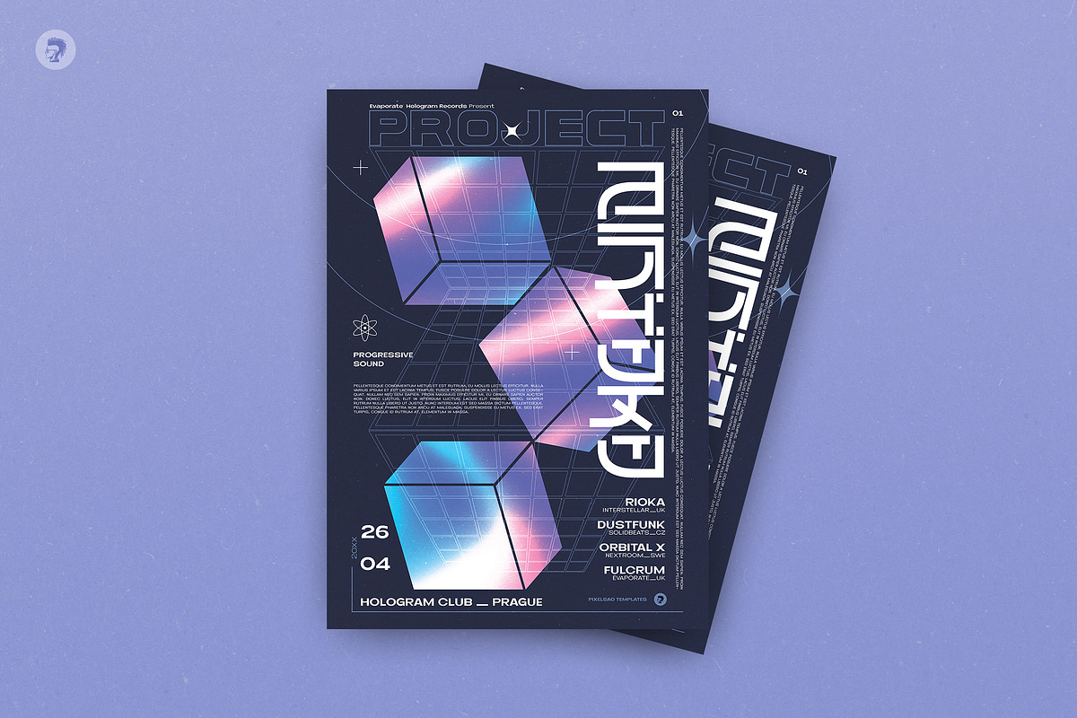 Mintaka – Poster Templates Bundle, a Poster Template by pixelsao (Photo 11 of 12)