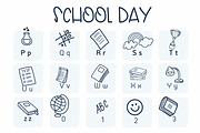 School Day| Symbols Fonts, a Symbol Font by Sirinart (Thumbnail 3 of 8)