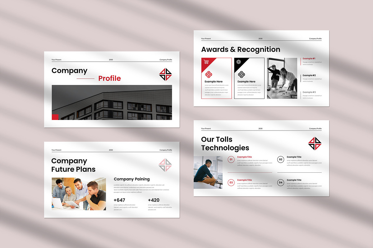 Company Profile Template preview 3