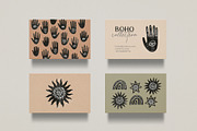 Boho linocut vector collection, an Object Graphic by Yamurchik (Thumbnail 4 of 14)