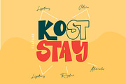 Beat Word | A BOLD fun Display, a Slab Serif Font by D&K Project (Thumbnail 5 of 12)