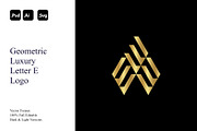 Geometric Luxury Letter E Logo, a Branding & Logo Template by Luxury Logos (Thumbnail 1 of 4)