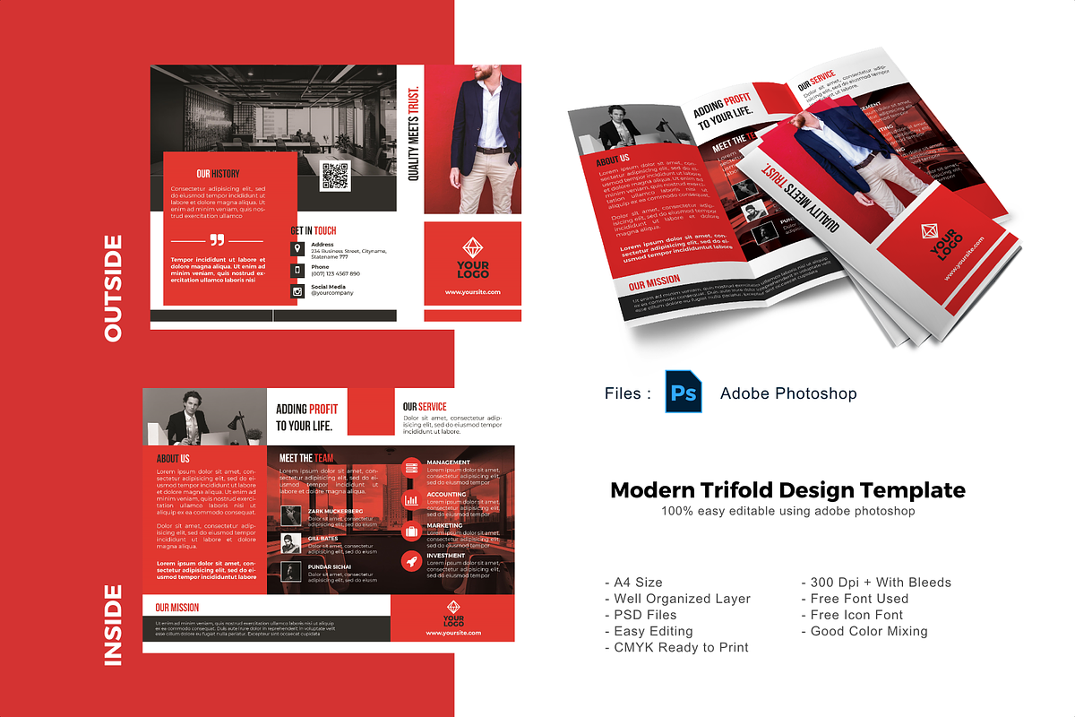 SALE | 36 BUNDLE TRIFOLD BROCHURE, a Brochure Template by rivatxfz (Photo 37 of 37)