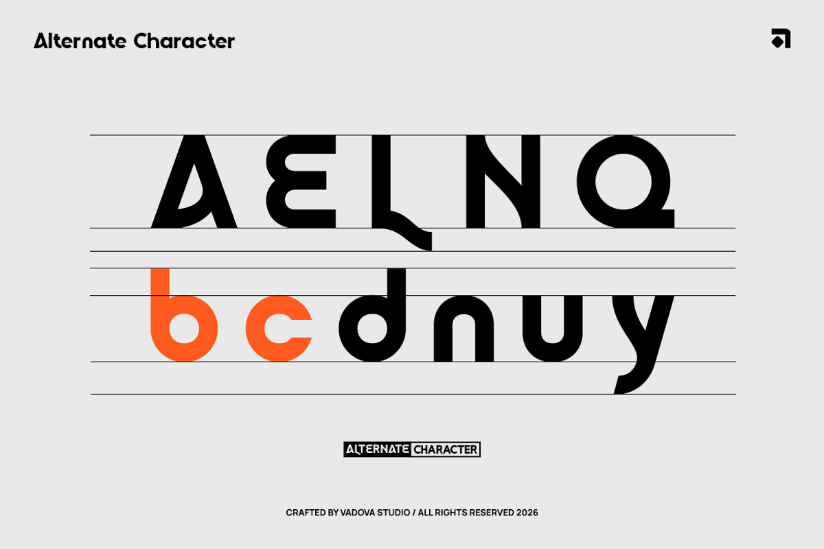 Nebeco Minimalist Modern Sans Font, a Sans Serif Font by Vadovastd (Photo 7 of 9)