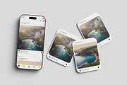 Realistic Social Media Mockup PSD, an Advertising Mockup by MA-KING_ART (Thumbnail 3 of 5)