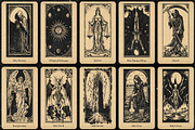 22 Tarot Patterns of Major Arcana, an Object Graphic by lynnn423 (Thumbnail 2 of 8)