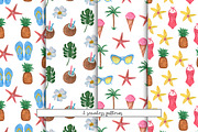Watercolor Sea Vintage set, an Illustration by kate_illustration (Thumbnail 3 of 4)