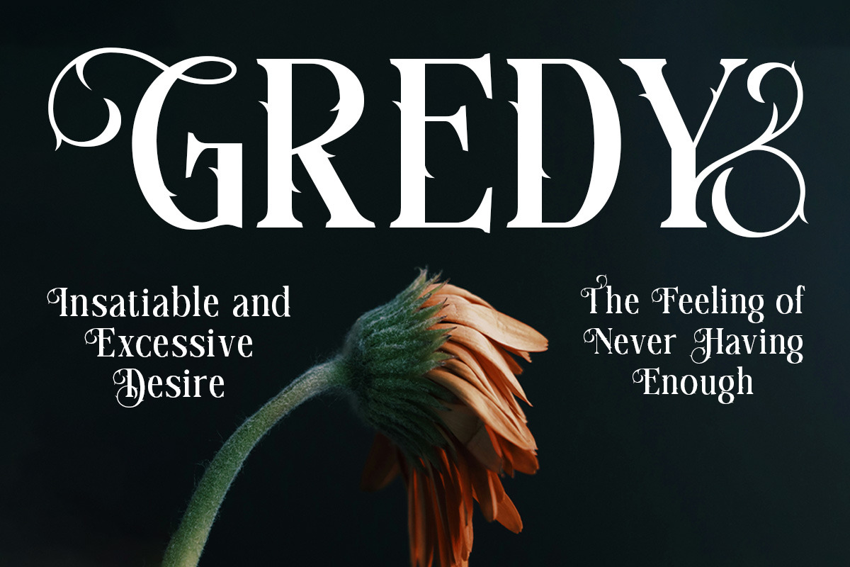 Deadly Sins – Gothic Horror Display, a Serif Font by roomspace creative lab (Photo 2 of 12)