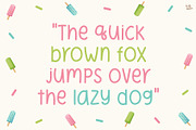 Sundae Pop | Handwriting font, a Handwritten Font by LivelyAutumn11.11 (Thumbnail 4 of 5)