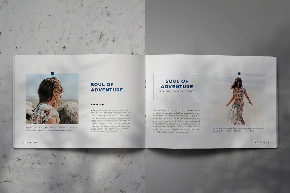 ADVENTURE Lookbook Brochure Template, a Brochure Template by Indotitas (Photo 5 of 9)