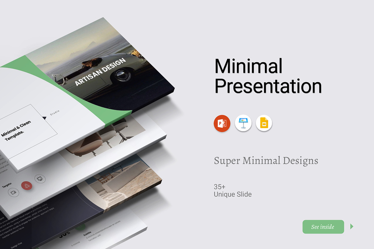 Minimal Presentation Template, a Presentation Template by Studio Artisan (Photo 2 of 8)