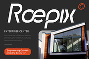 Boncei - Geometric Corporate Font, a Sans Serif Font by twinstd (Thumbnail 4 of 9)