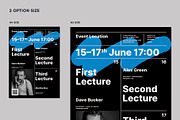 Conference Event Poster Template, a Flyer Template by Danil Polshin (Thumbnail 2 of 9)