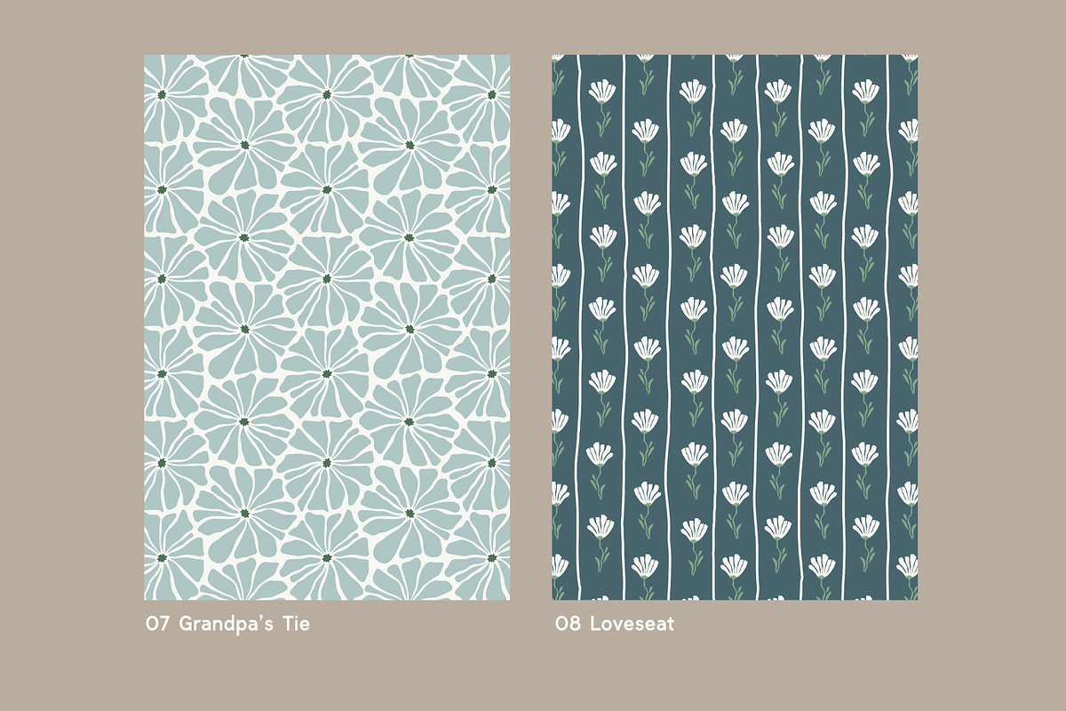 Cottage Core Backgrounds, a Pattern Graphic by cassi has hobbies (Photo 6 of 8)