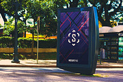 Outdoor Ad Billboard - 9 Mock-up, an Advertising Mockup by MockupSpace (Thumbnail 2 of 9)