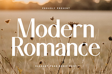Modern Romance | Elegant Luxury Sans