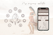 Magic pregnancy feminine pack, a Person Illustration by Alisovna (Thumbnail 10 of 12)