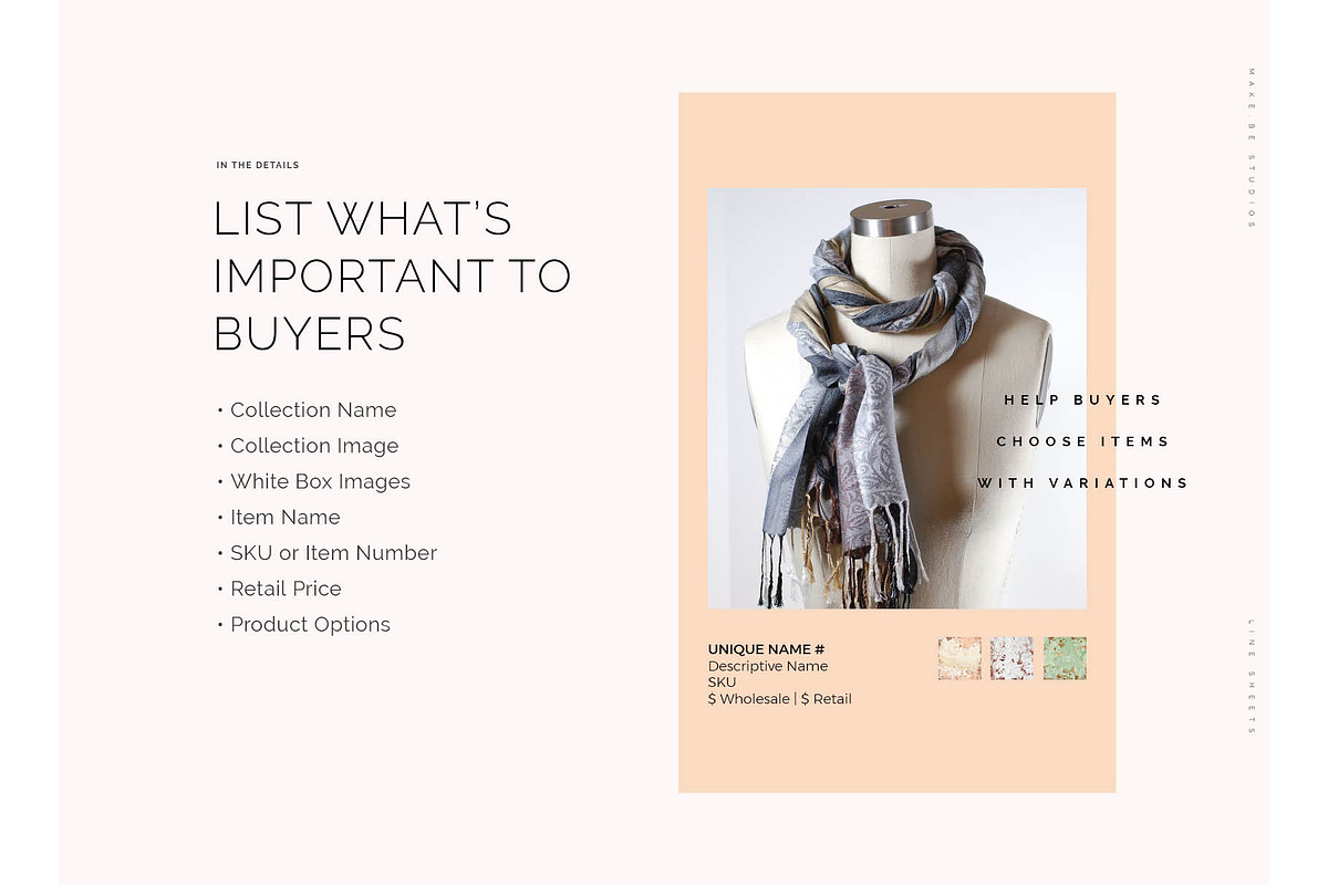 Line Sheet Templates, a Magazine Template by Creative Day (Photo 3 of 7)