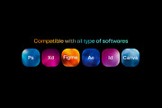 +150 Stunning Gradient Backgrounds, a Background Graphic by MindMuse (Thumbnail 8 of 9)