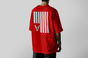 T-shirt Back Mockup, a Mockup by Thunder Studio (Thumbnail 3 of 3)