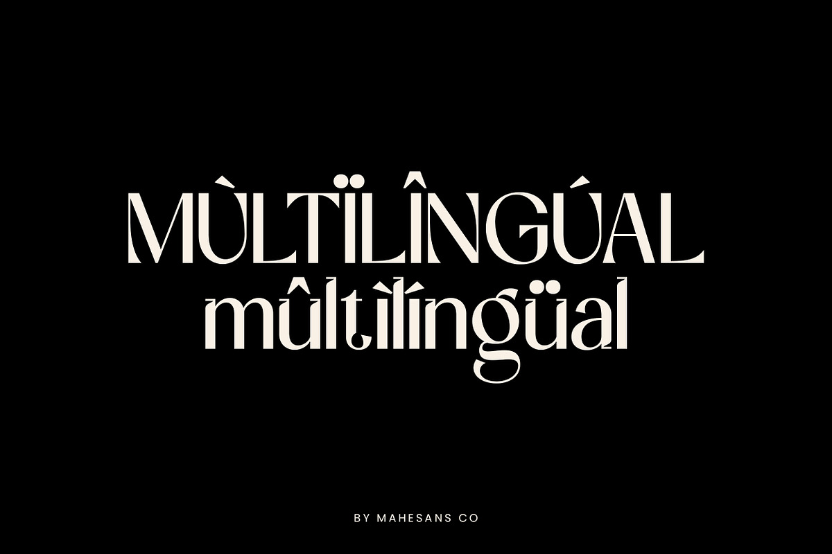 Vorage | Modern Minimalist Typeface, a Serif Font by Mahesans Co (Photo 10 of 10)