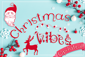 Christmas Vibes Font Family