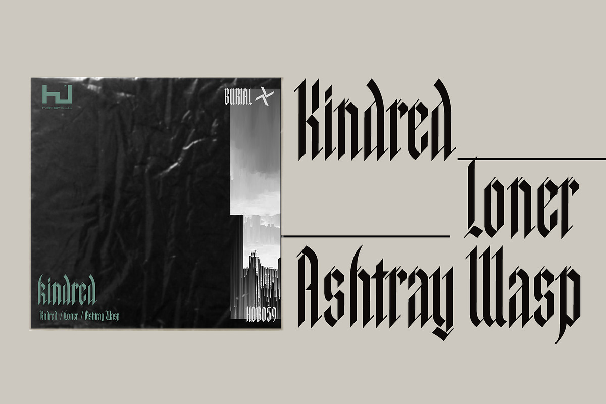 Archangel, a Blackletter Font by BillyJN (Photo 4 of 10)