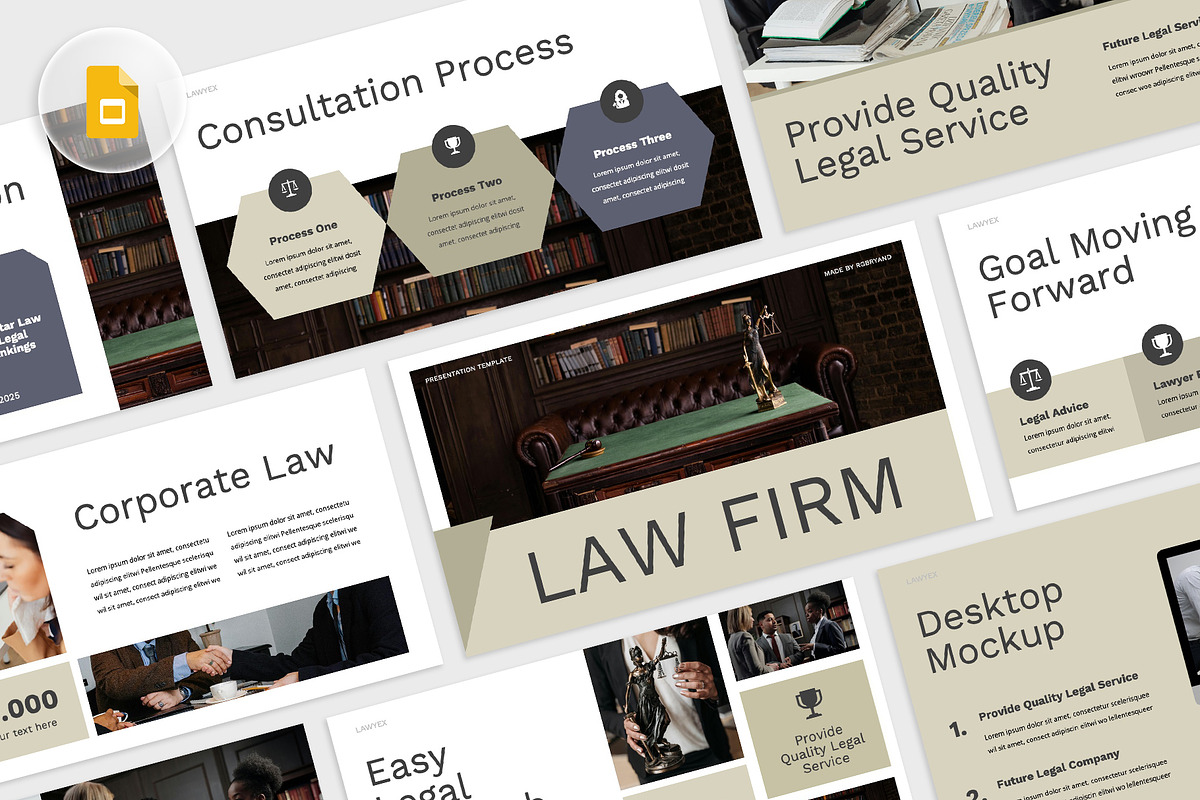 Law Firm Google Slides