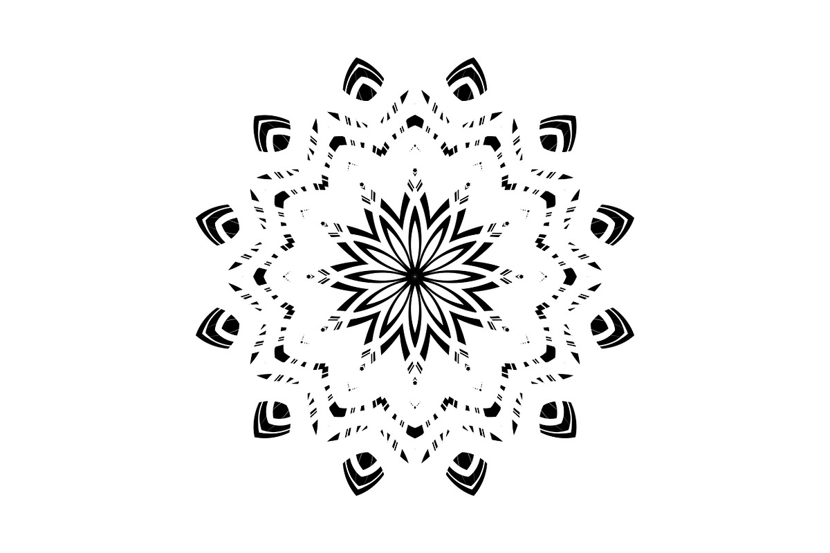 Premium Mandala Illustration Pack, a Decorative Illustration by NJ Himel (Photo 31 of 101)