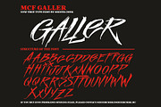 Galler, a Font by Mister Chek (Thumbnail 2 of 2)