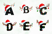 Christmas Alphabet Png Clipart, an Illustration by Creative Art (Thumbnail 4 of 10)