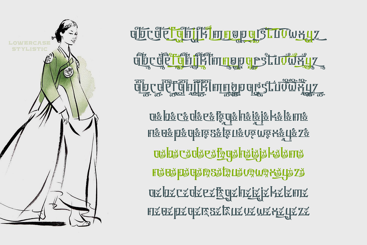 Chaeyuna - Modern Korea Font, a Sans Serif Font by madeDeduk (Photo 8 of 10)