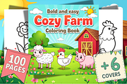 Bold and Easy Cozy Farm, an Animal Illustration by Ink Gallery (Thumbnail 1 of 4)