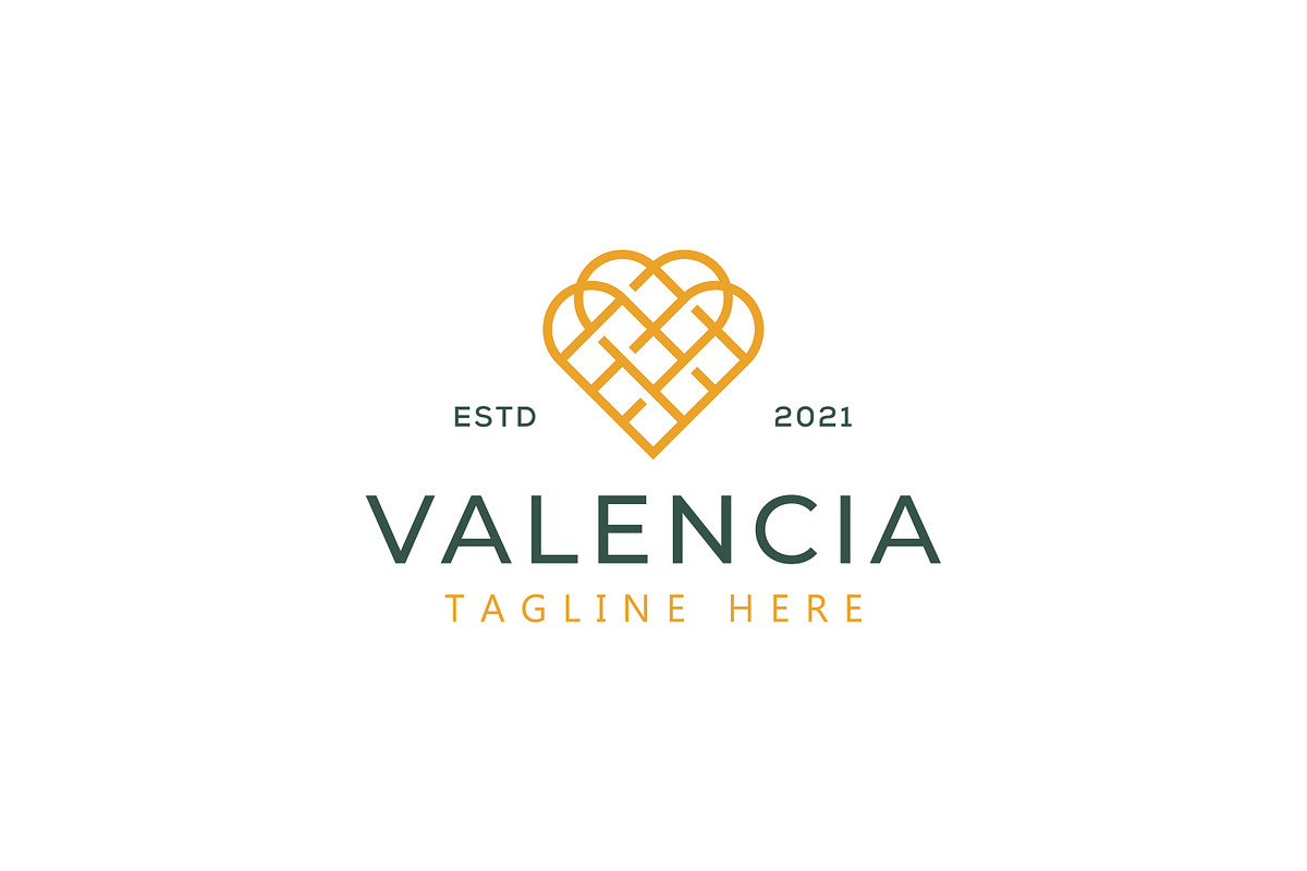 Luxury Simple Modern Style Love Logo, a Branding & Logo Template by Signatoro (Photo 1 of 2)
