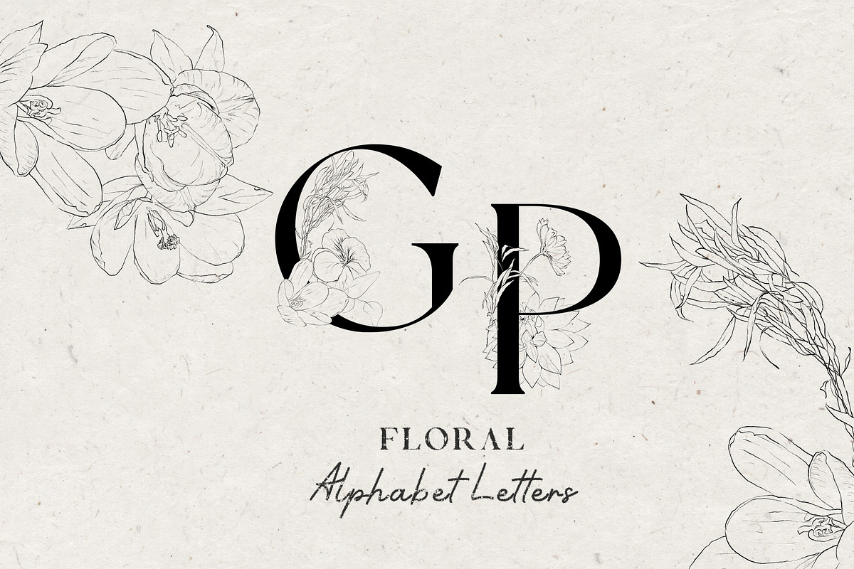 Pencil-drawn flowers, a Decorative Illustration by Damian Roh (Photo 15 of 21)