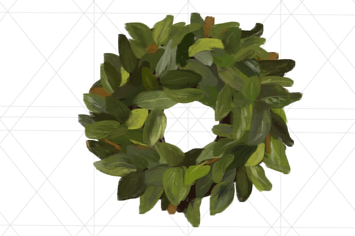 Magnolia SVG & PNG wreaths & florals, an Illustration by michLg designs (Photo 5 of 5)