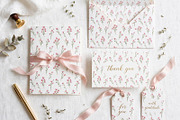 Pink Floral Seamless Digital Paper, a Decorative Illustration by Arslan (Thumbnail 5 of 6)