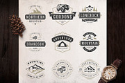 280 Outdoor logos and badges, a Branding & Logo Template by Vasya Kobelev (Thumbnail 10 of 83)