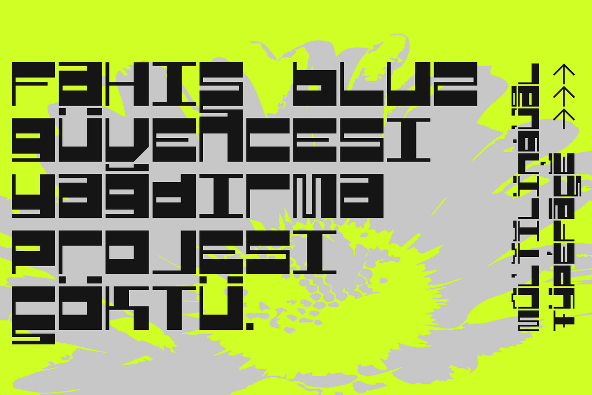 SK Phlegmatica — Heavy Display Font, a Font by Shriftovik Type Foundry (Photo 4 of 12)