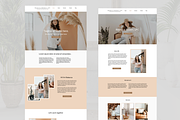 Wix Website Template Rebecca, a Websites & App Template by Joanna Lane Designs (Thumbnail 2 of 5)